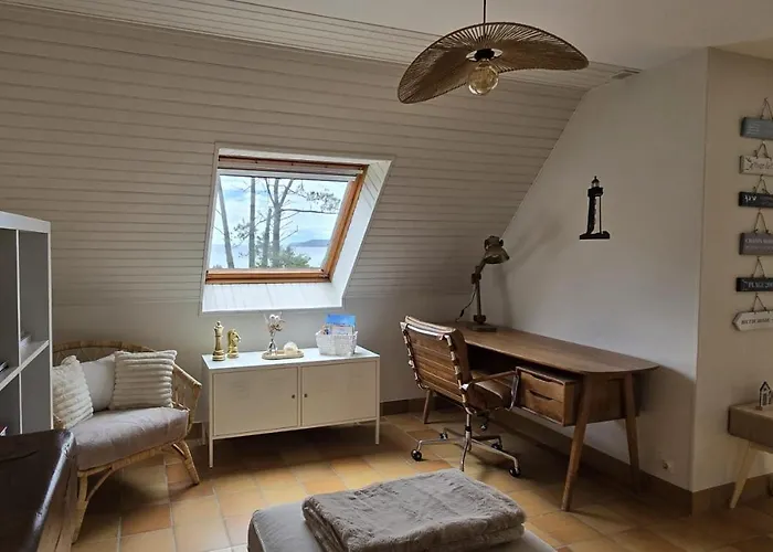 Maison Vue Mer Crozon - Jacuzzi - Sauna